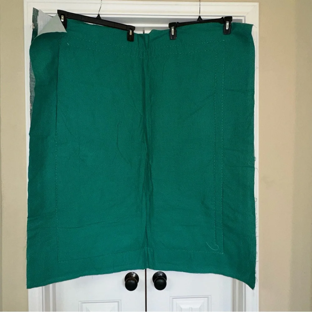 Project peace - unfinished Christmas lap blanket/wall hanging, 36 x 40“